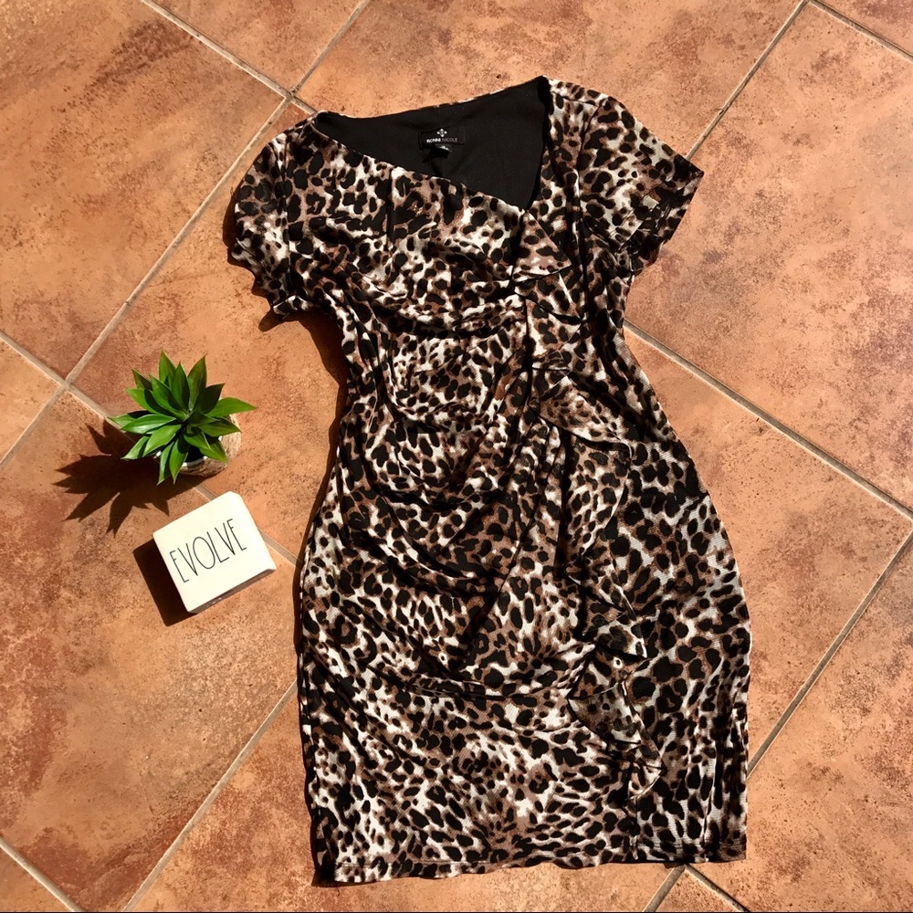 Leopard Cocktail Dress